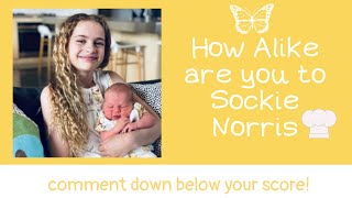 How alike are you to Sockie Norris By Gnarly Norris Includes voice audio [upl. by Crissy695]