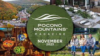 Pocono Mountains Magazine Premiere  November 2023 [upl. by Weinert]