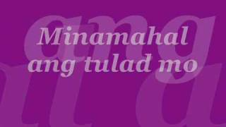 kung pwede lang sana lyrics [upl. by Adiahs]