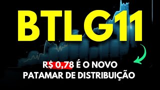 BTLG11 DIVIDENDO SUBIU [upl. by Hgieleak]