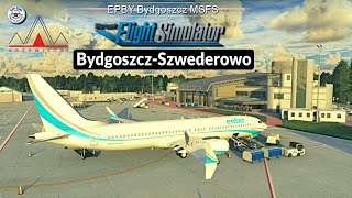 NOWE LOTNISKO BYDGOSZCZ  SZWEDEROWO EPBY OD DRZEWIECKI DESIGN đź‡µđź‡± MSFS [upl. by Nosyerg]