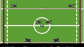 MICROPROSE SOCCER INDOOR MODE  Microprose Software 1988 Commodore 64 by Sala Giochi 1980 [upl. by Lerual]