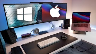 How I connected my Mac and PC to ONE monitor with ONE Keyboard and Mouse [upl. by Ark]