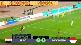 Berjalan Sengit dan seruHasil Pertandingan Timnas Indonesia vs Irak Kualifikasi piala dunia 2026 [upl. by Eanal]