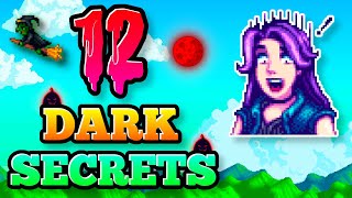 12 Dark Secrets You Can NEVER UNSEE In Stardew Valley [upl. by Shelba]