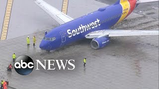 Southwest flights terrifying landing [upl. by Eneluj]