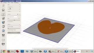 123D Meshmixer Make a Custom Stamp [upl. by Tselec]