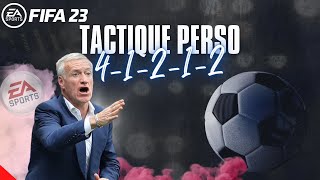 FIFA 23  CETTE TACTIQUE PERSO VA TROOOP VITE POUR L ADVERSAIRE [upl. by Remark]