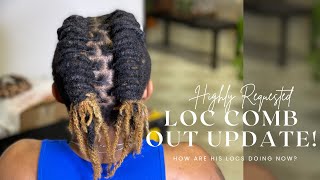 LOC COMB OUT UPDATE  HIGHLY REQUESTED  Grace The Stylist [upl. by Rock]