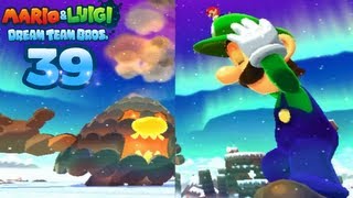 MARIO amp LUIGI DREAM TEAM BROS 💤 39 Giga Luigi vs Giga Vulkan [upl. by Misa468]