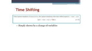 Signals and Systems Laplace Transform Time Shifting Property Arabic Narration [upl. by Luapnhoj]