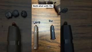 Hornady vs HST 🤯🤯 youtubeshorts firearms [upl. by Ardet63]