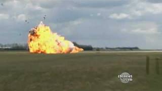 Air Show Plane Crash On Tape [upl. by Hgielra938]