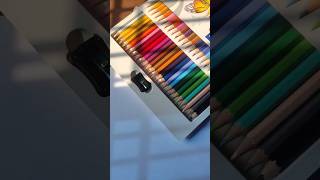 WHICH COLO IS BEST  PENCIL WATER COLOR for coloring 🖌 painting viral [upl. by Notled75]