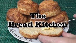 Cheese Scones Recipe in The Bread Kitchen [upl. by Ellehc]