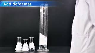 Defoamer Antifoam  Defoaming performance test [upl. by Ecinereb267]