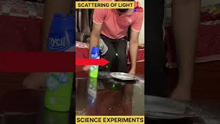 scattering of light  science experiments  science experiment physics [upl. by Philender]