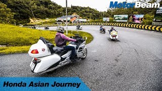 Exploring Malaysia On 6 Honda Bikes  Travelogue  MotorBeam [upl. by Ahsehyt]