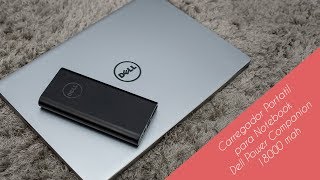 Dell Power Companion 18000mah Carregador Portátil de Notebook  PTBR [upl. by Wilone896]