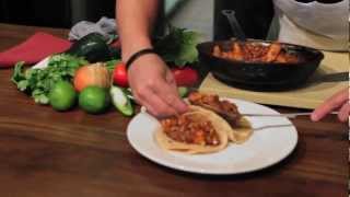 A Taste Of Mexico How To Make Fish Tacos with Salsa Mexicana [upl. by Helga]