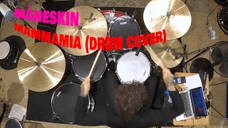 MÅNESKIN  MAMMAMIA DRUM COVER  Luca Pegorari [upl. by Ydnys]