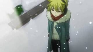 【Kagamine Len】 Falling Falling Snow English Subbed 【Vocaloid PV】 [upl. by Thorlay]