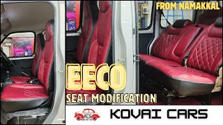 EECO FROM NAMAKKAL  MTX AUDIO  PREMIUM SEAT COVER  AUDIBLEX SPEAKER kcs eeco kovaicars [upl. by Lindo]