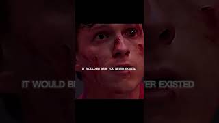 Spiderman no way home edit peter’s sacrifice [upl. by Llorrad]