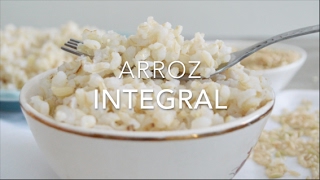 CÓMO COCINAR ARROZ INTEGRAL PERFECTO  Recetas fáciles Pizca de Sabor [upl. by Modeerf]