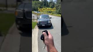 Lock Sound Difference on a GMC Envoy Xl automobile shorts 4x4 cars gmc envoy [upl. by Otrepur]