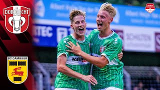 Samenvatting FC Dordrecht  SC Cambuur 30082024 [upl. by Llevart]