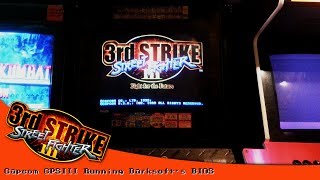 Darksofts CPSIII BIOS on a Standard SH Processor Security Cart running Street Fighter III [upl. by Karim]