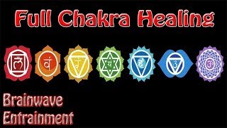 Intensity Warning 1 Hour Full Chakra Balance Meditation  Binaural Beats Root To Crown [upl. by Teiv]