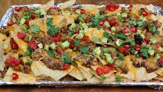 Super Nachos  Easy Nachos Recipe [upl. by Yrohcaz]