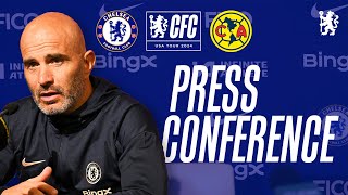 MARESCA amp COLWILL Press Conference  Chelsea vs Club America  Prematch  300724  Chelsea FC [upl. by Marjory]