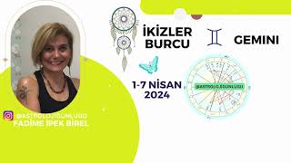 İKİZLER BURCU  MERKÜR RETROSU ETKİLERİ  17 NİSAN 2024 [upl. by Ivor117]