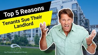 Top 5 Reasons Tenants Sue Their Landlord [upl. by Netsrejk]