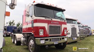 1972 GMC Astro Cabover Truck  Walkaround Exterior Interior Tour  2021 Clifford Truck Show [upl. by Saw122]