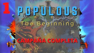 Populous The Beginning ESPAÑOL  CAMPAÑA COMPLETA 1 [upl. by Irak]