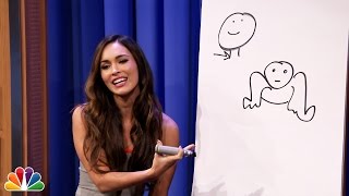 Pictionary with Megan Fox Nick Cannon and Wiz Khalifa – Part 1 [upl. by Christi208]