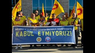 Sendikalardan Öğretmenlik Meslek Kanununa itiraz Haklarımız ve taleplerimiz yok sayılıyor [upl. by Carpio]