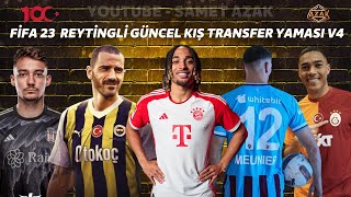 FİFA 23 GÜNCEL KIŞ TRANSFER VE REYTİNG YAMASI V4 8 MAYIS 2024 LATEST TRANSFER UPDATE2324 [upl. by Haduhey]