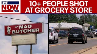 BREAKING 11 shot 3 killed in mass shooting at grocery store  LiveNOW from FOX [upl. by Bellis40]