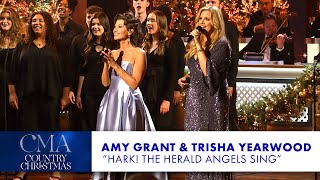 Amy Grant and Trisha Yearwood – “Hark The Herald Angels Sing”  CMA Country Christmas 2023 [upl. by Reitman]