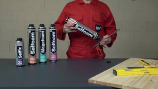 How to apply Selfoam Low Expansion Foam [upl. by Ainat425]