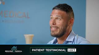 HRT Patient Testimonial Glenn Evans  Rejuvime Medical [upl. by Enohs]