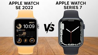 Apple Watch Se 2 vs Apple Watch Series 7 [upl. by Ydnirb263]