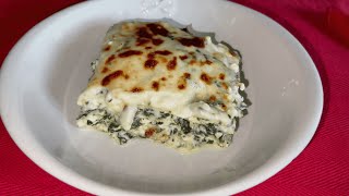 Lasagne con ricotta e spinaci🧀🥬 [upl. by Renruojos31]