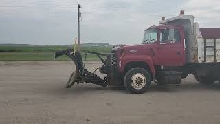 1994 Ford L8000 Dump Truck w Snow Plow  Diesel  For Sale  September 17th [upl. by Packston]