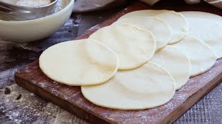 MASA para EMPANADAS Caseras  Cómo hacer Hojaldre rápido  CUKit [upl. by Enerak]